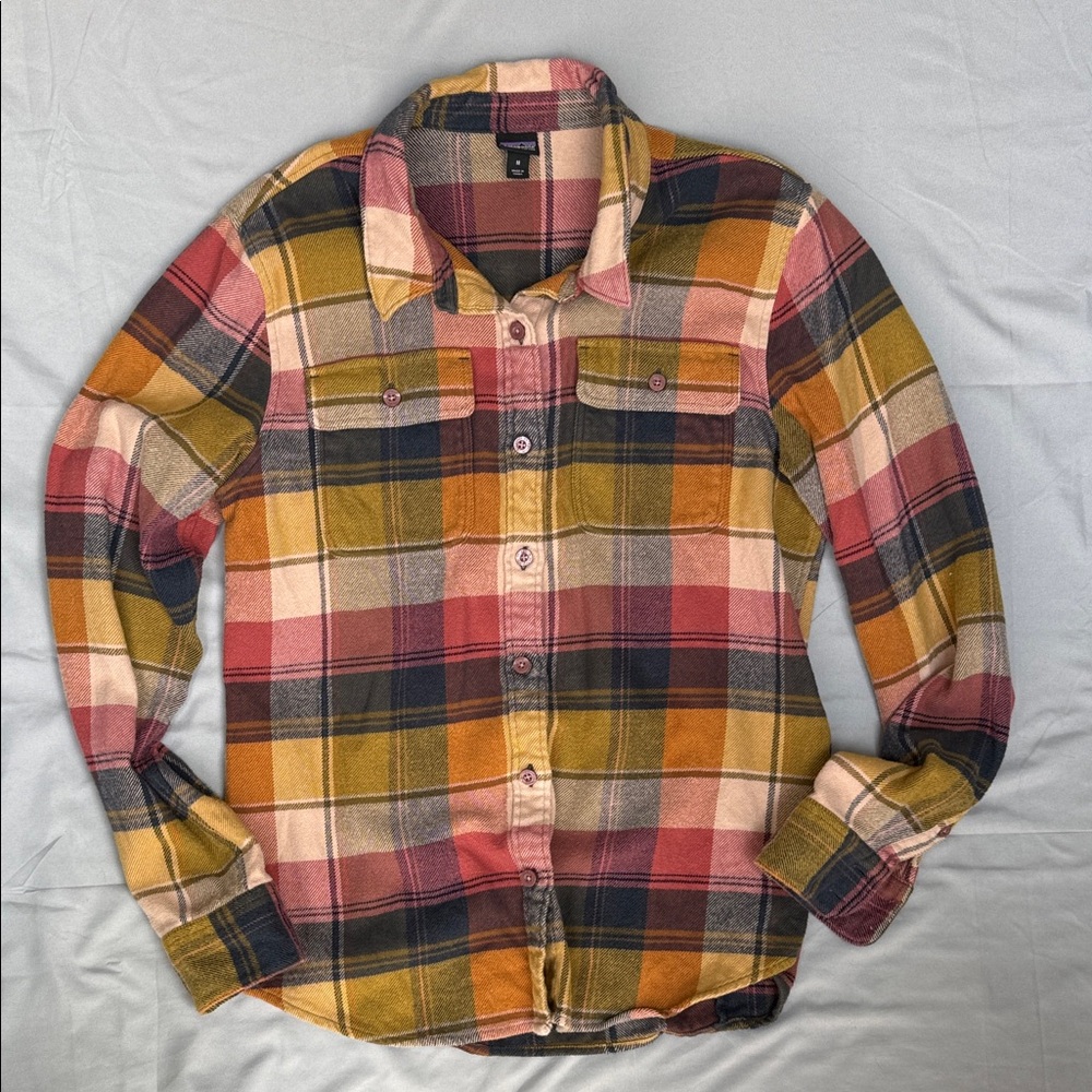Patagonia Multicolor Plaid Button Down Shirt